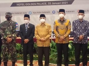 KPU Mataram Tetapkan HARUM sebagai Pemenang Pilkada 2020