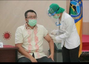 Pertama Disuntik Vaksin Covid-19, Gubernur NTB: Alhamdulillah, Saya Senang