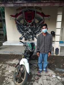 Curi Sepeda Motor, Pelaku Terancam Tujuh Tahun Penjara