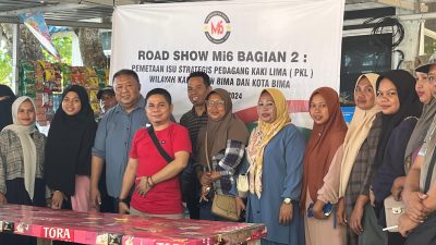 Mi6 Serap Isu Strategis dari PKL di Bima untuk Pilkada NTB 2024