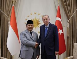 Bertemu Erdoğan, Prabowo: Kami Bertekad Tingkatkan Kemitraan Strategis Kedua Negara