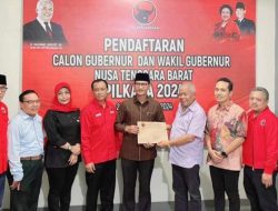 PDIP Usung Mohan Roliskana untuk Maju Pilkada Kota Mataram