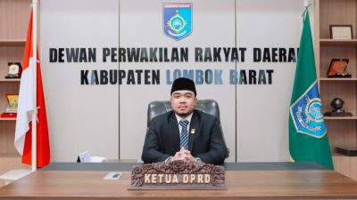 Lalu Ivan Indaryadi Didaulat Jadi Ketua DPRD Lombok Barat Sementara