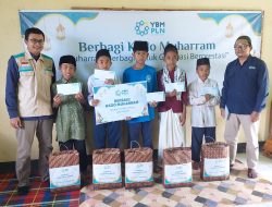 PLN UIW NTB Salurkan Bantuan Pendidikan dan Sembako di Sumbawa