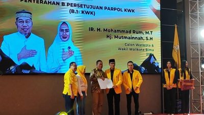 Resmi, Aji Rum – Umi Innah Kantongi SK B1KWK Partai Golkar