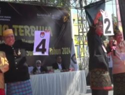 KPU Kabupaten Sumbawa Resmi Umumkan Nomor Urut Pasangan Calon Bupati dan Wakil Bupati 2024