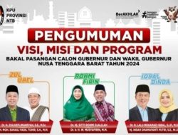 Publik Diminta Beri Tanggapan Terkait Visi Misi Cagub NTB