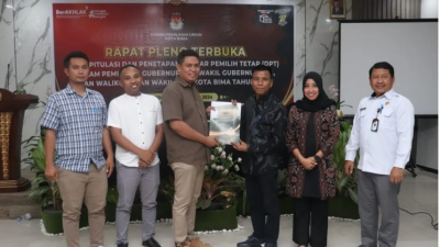Bawaslu Kota Bima Rekomendasikan 1.608 Pemilih Tidak Dikenal Diberi Tanda Khusus
