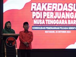 Rakerdasus PDI Perjuangan NTB Teguhkan Dukungan untuk Rohmi-Firin di Pilkada 2024