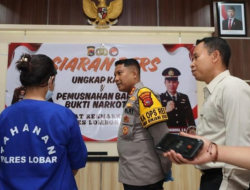 Polres Lombok Barat Bongkar Peredaran Sabu 500 Gram yang Dikendalikan dari Lapas Mataram
