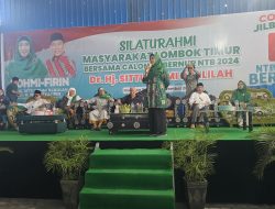 Ribuan Warga Lombok Timur Berikan Dukungan Penuh untuk Duet Rohmi-Firin di Silaturahmi Akbar