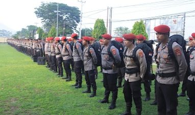 Polres Lombok Utara Siapkan Pengamanan Pilkada 2024 dengan 480 Personel, Fokus pada Titik Rawan
