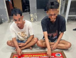 Polres Lombok Tengah Amankan 4 Terduga Pelaku Narkoba di Desa Bilelando