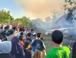 Gedung SMPN 1 Manggelewa Dompu Terbakar, Tidak Ada Korban Jiwa